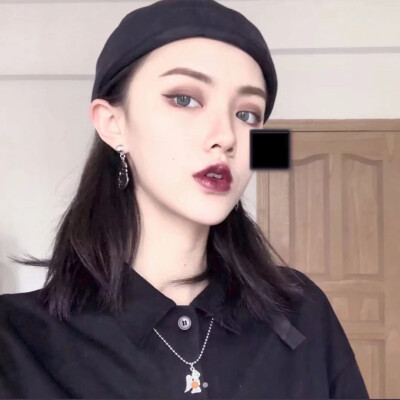 真人女头叛逆帅气霸气