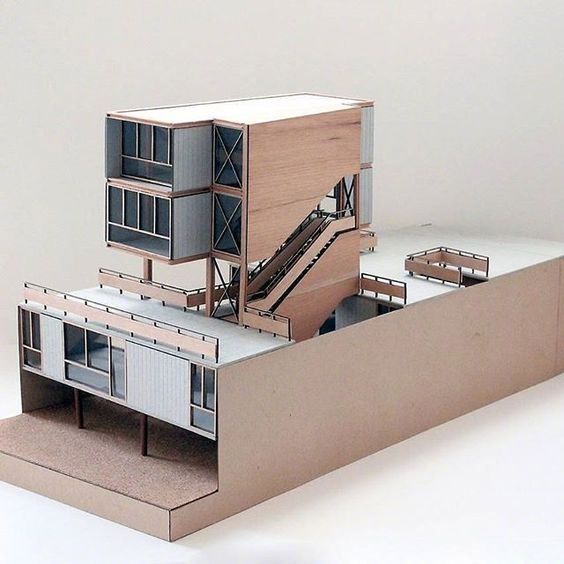 建筑模型设计参考一组。 ​