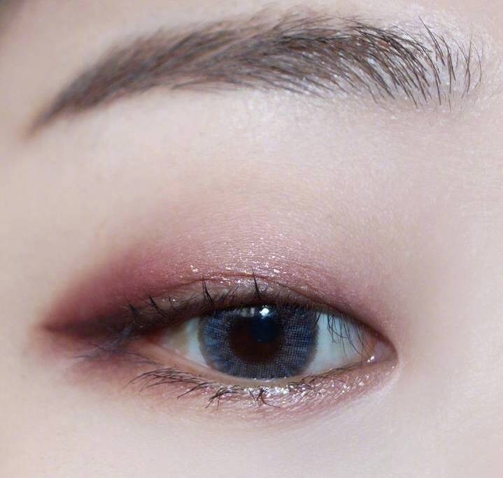 单眼皮内双女生的眼影搭配