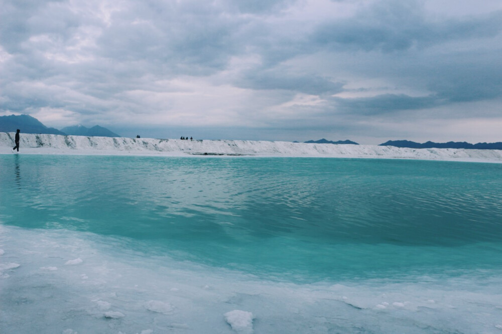 青海湖。