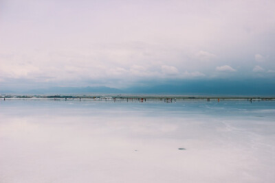 青海湖。