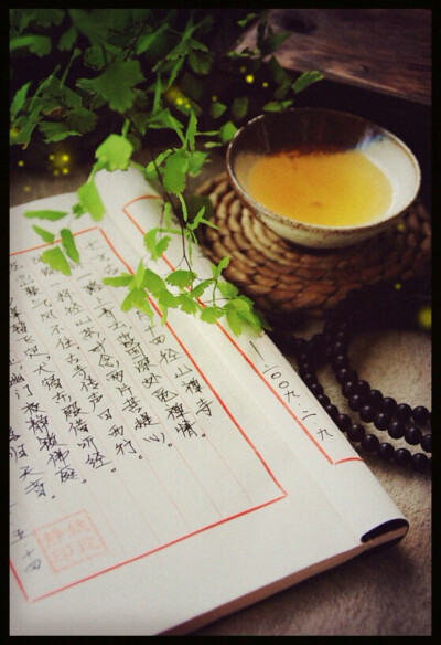 浓茶解烈酒,淡茶养精神,花茶和肠胃,清茶滤心尘,茶之德也;乌龙大红袍,黄山素毛峰,南生铁观音,北长齐山云,东有龙井绿,西多黄镶林,茶之生也;茗品呈六色,甘味任千评,牛饮可解燥,慢品能娱情,茶之趣也。