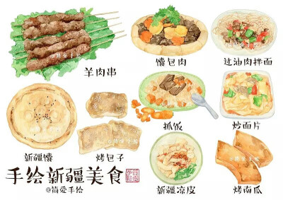 新疆美食图集