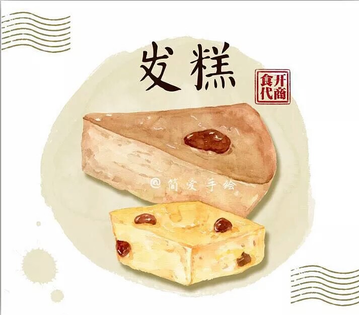 开商食代的手绘早点
@简爱手绘
美食图集