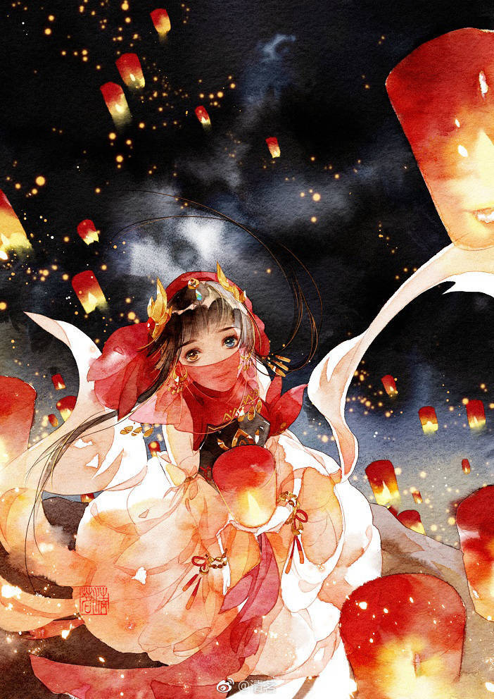 微博画师@清茗
传送门：http://t.cn/RduHQ73 ​