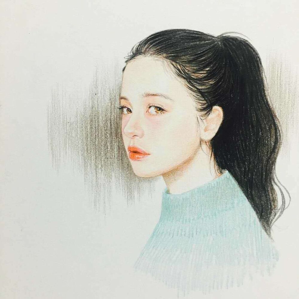 动漫人物水彩人物水粉色彩 - 堆糖,美图壁纸兴趣社区