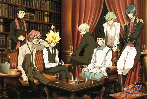 纳克尔 g 彭格列一世 阿诺德 朝利雨月 蓝宝 d·斯佩德