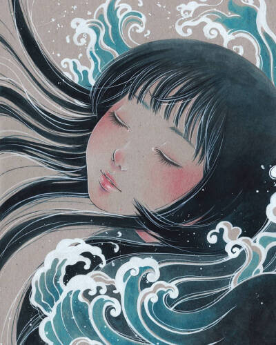 智利插画师 :Victoria Rivero