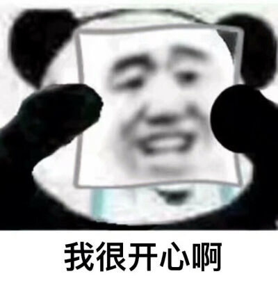 表情包 我很开心啊