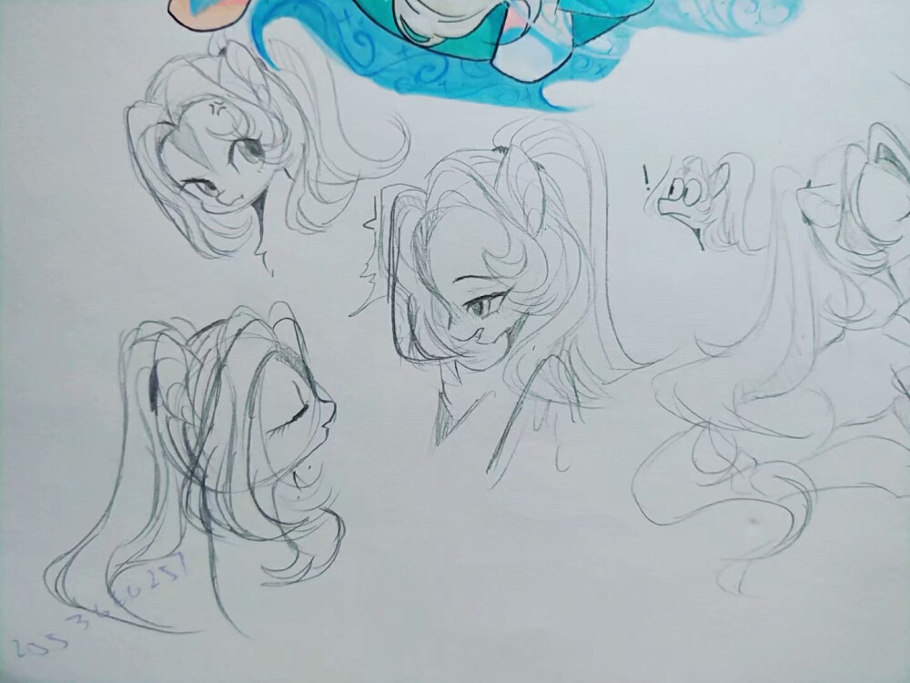 小马宝莉同人线稿