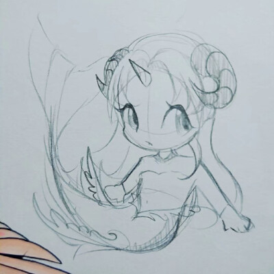 小马宝莉同人线稿