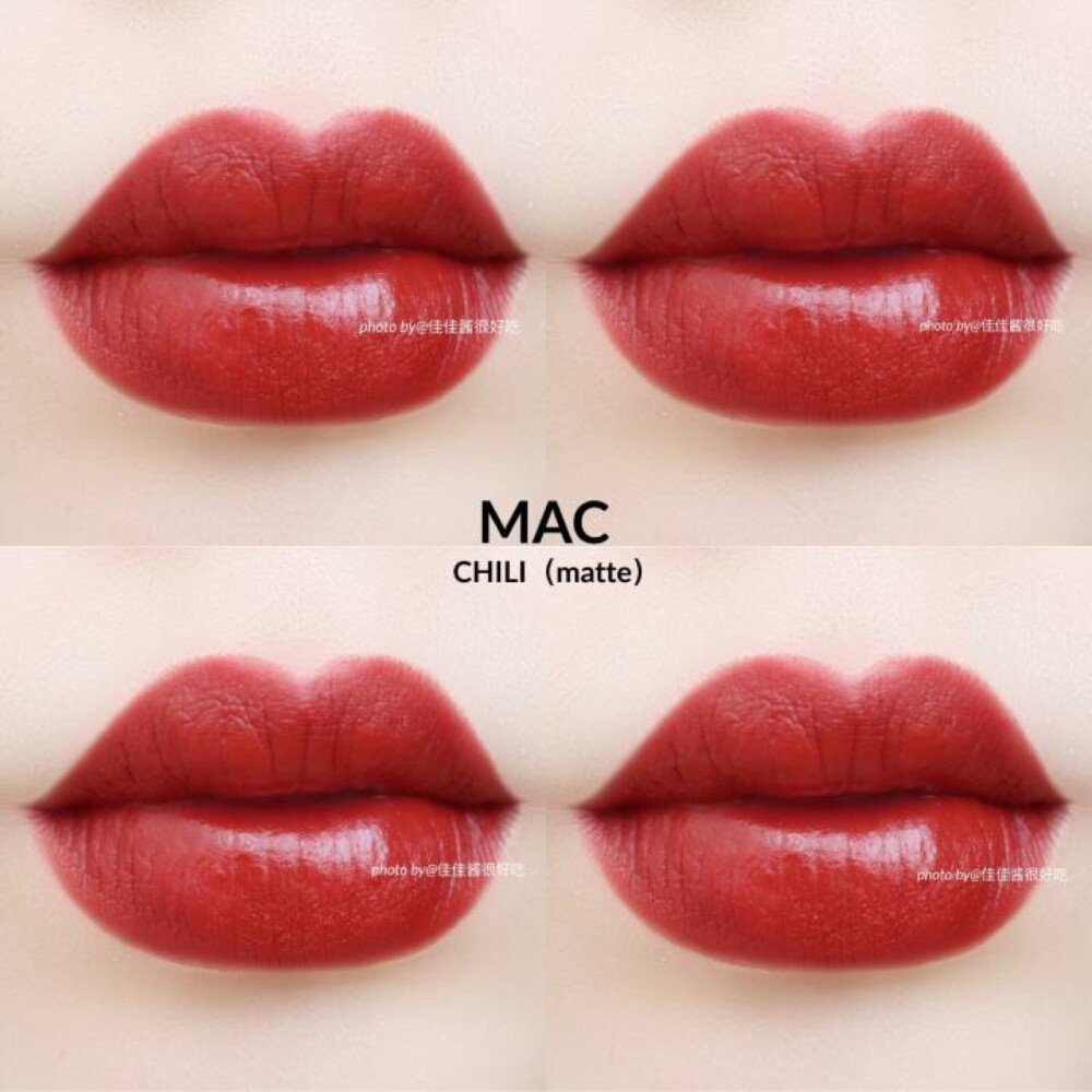 ♡ MAC chili（matte）
♡ 干燥辣椒红