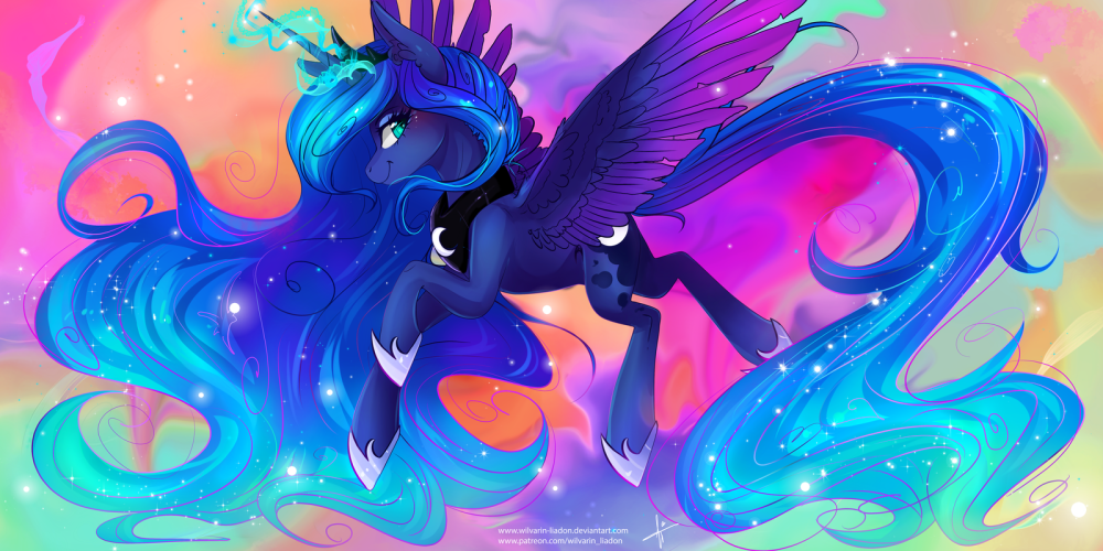 Princess Luna by Wilvarin-Liadon