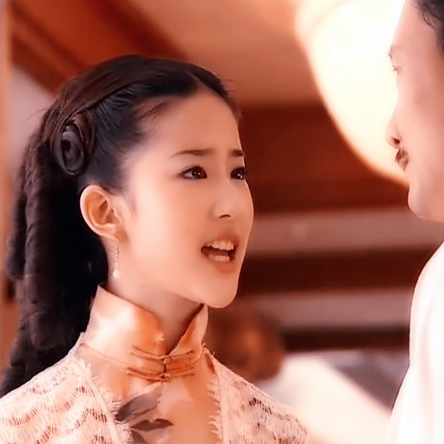 刘亦菲 白秀珠 2003电视剧《金粉世家》
#我的妹妹一点也不可爱# 为什么我的妹妹老是跟我生气，是我的脸不够帅还是money不够多？ 求助.jpg @刘亦菲 ​​
图文by白雄起