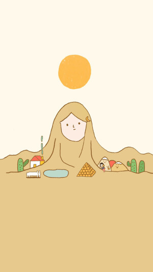 天上云像米花糖