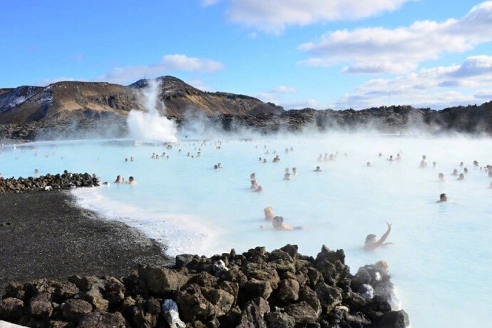 世界顶级的疗养胜地，冰岛蓝湖温泉 ​​​​ ​