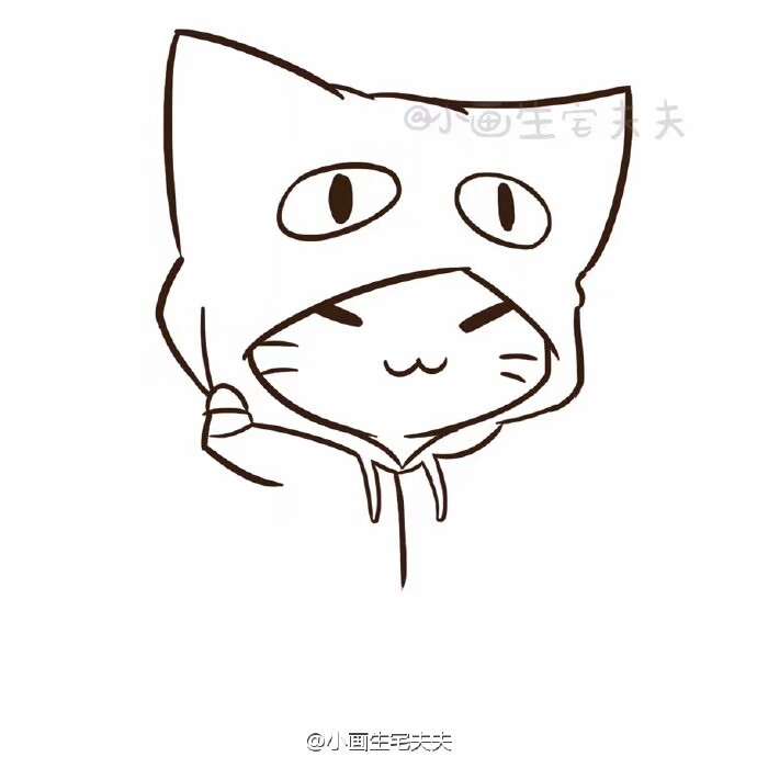 小猫猫简笔画