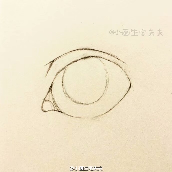 素描眼睛步骤