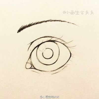 素描眼睛步骤