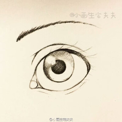 素描眼睛步骤