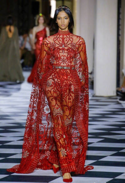 Zuhair Murad 2018仙女裙的巴黎高定秀