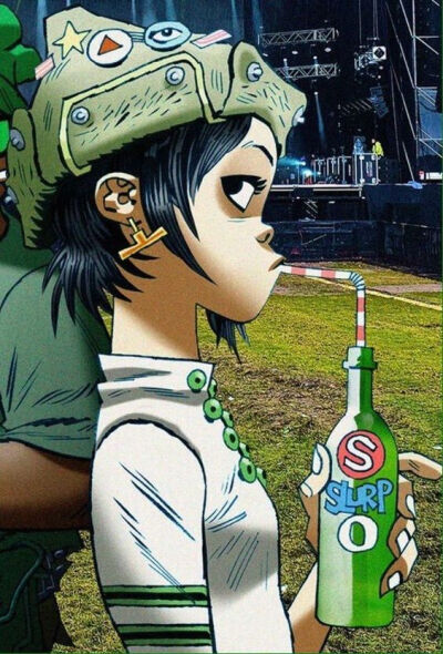 Gorillaz . by Jamie Hewlett ​​