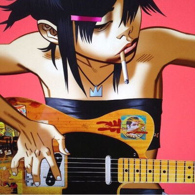 Gorillaz . by Jamie Hewlett ​​