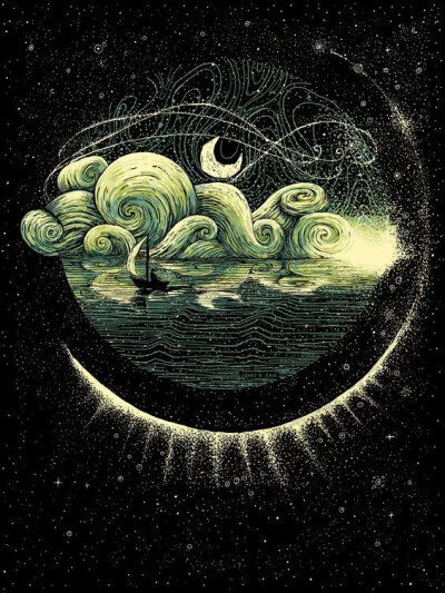 美国插画师 James R. Eads ​ ​​​​转载 侵权即删 壁纸 绚烂 唯美 