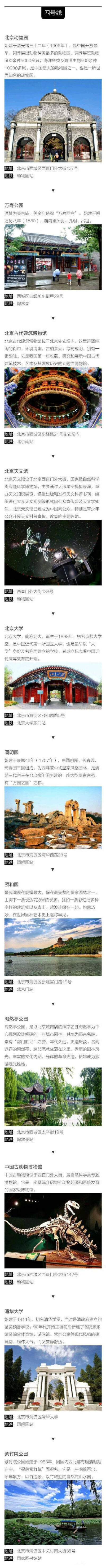 北京旅游攻略，坐着地铁，把北京的65个景点都玩了，9条地铁路线推荐，北京好玩的都在这里了，送给计划将来北京旅游的朋友！北京欢迎你！ ​​​​