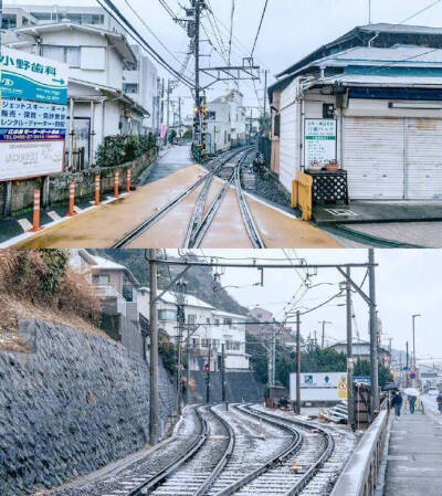 江之島鐮倉——櫻木花道和晴子命運相遇的那個閘道 流川楓騎車劃過的那個海岸 ?