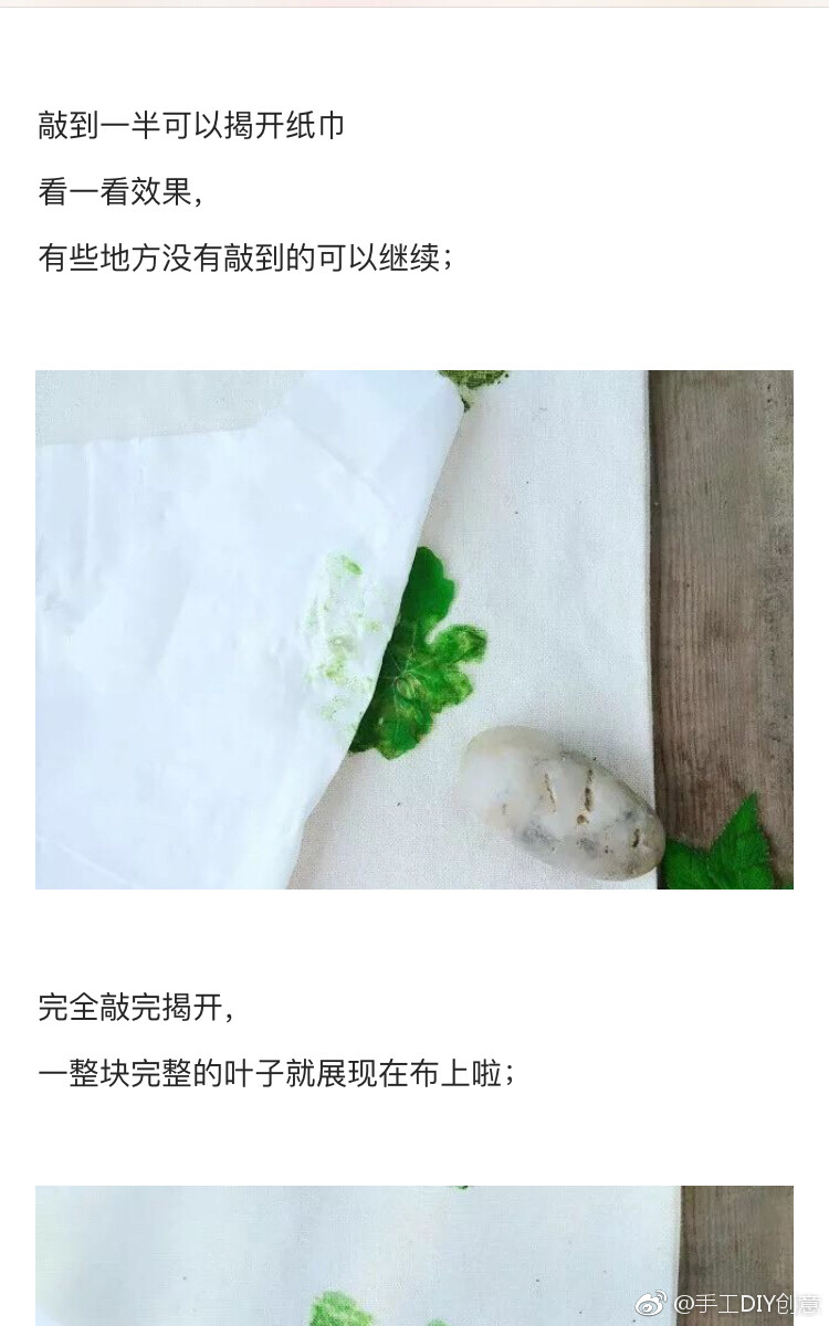 用一种最原始的方式，教你如何成为植物的打印机。 ​