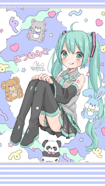初音未来✧୧(๑=̴̀⌄=̴́๑)✧
有好图当然要分享给大家阿！