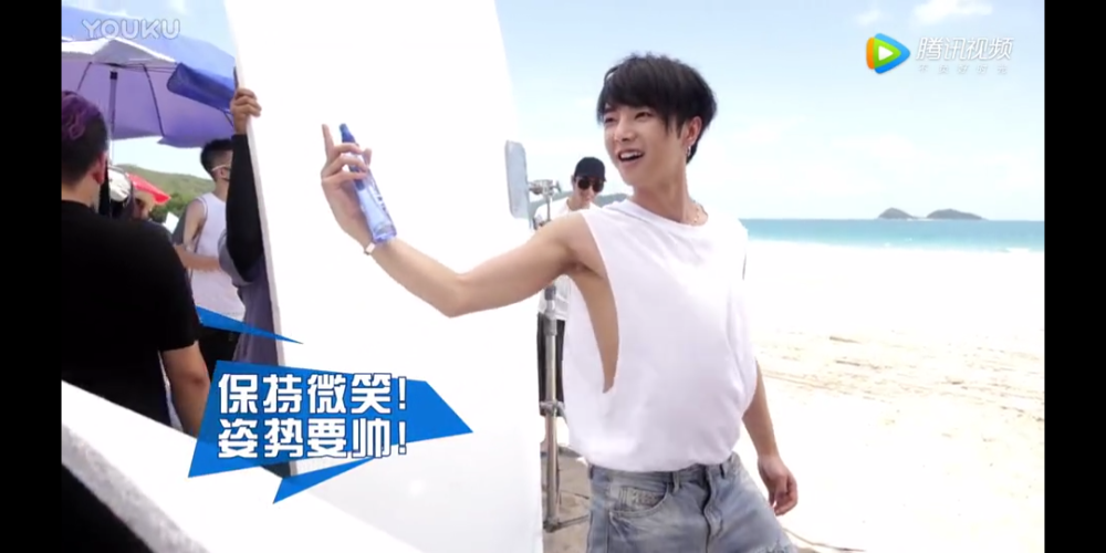 又是一只广告花