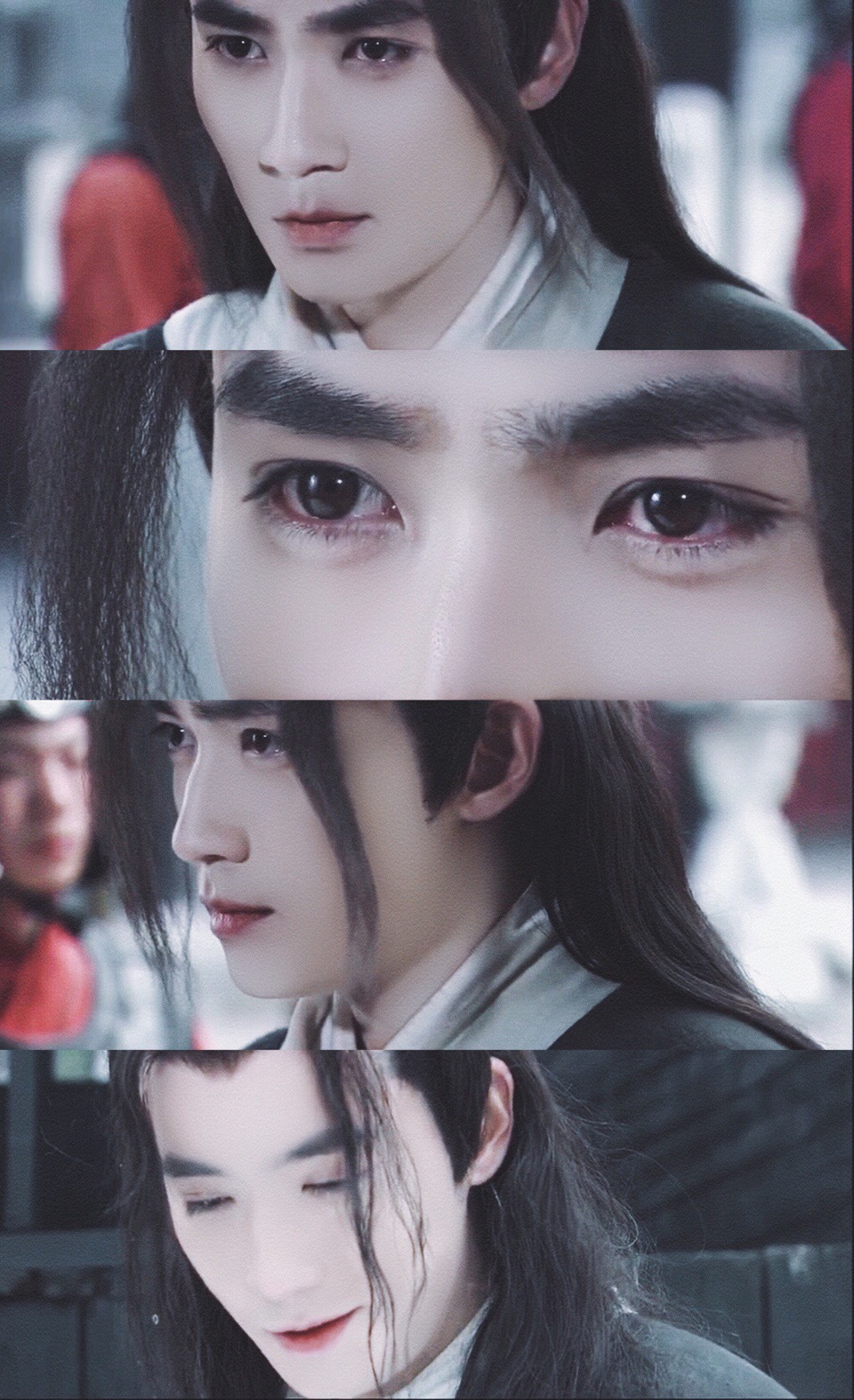 朱一龙叶凡（图源微博@风蚀蘑菇）