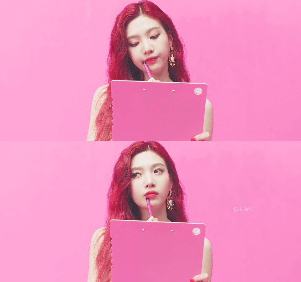 red velvet joy朴秀荣 壁纸 头像 红发 演唱会vcr