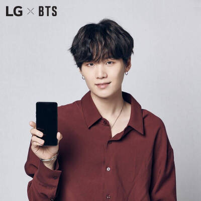 #防弹少年团# LG×BTS 闵玧其代言图