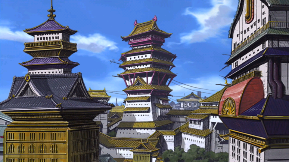 火影忍者风景插画