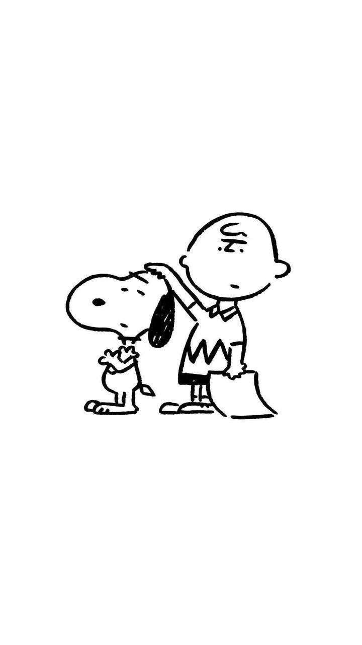 史努比系列简约萌趣壁纸
