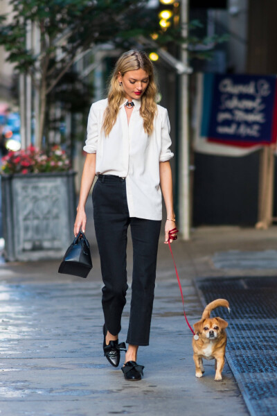 欧美街拍 street style 模特街拍