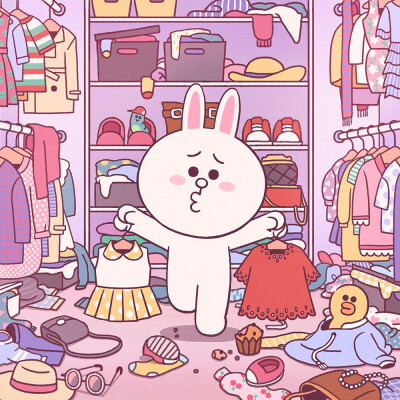 LINE FRIENDS
cony sally brown