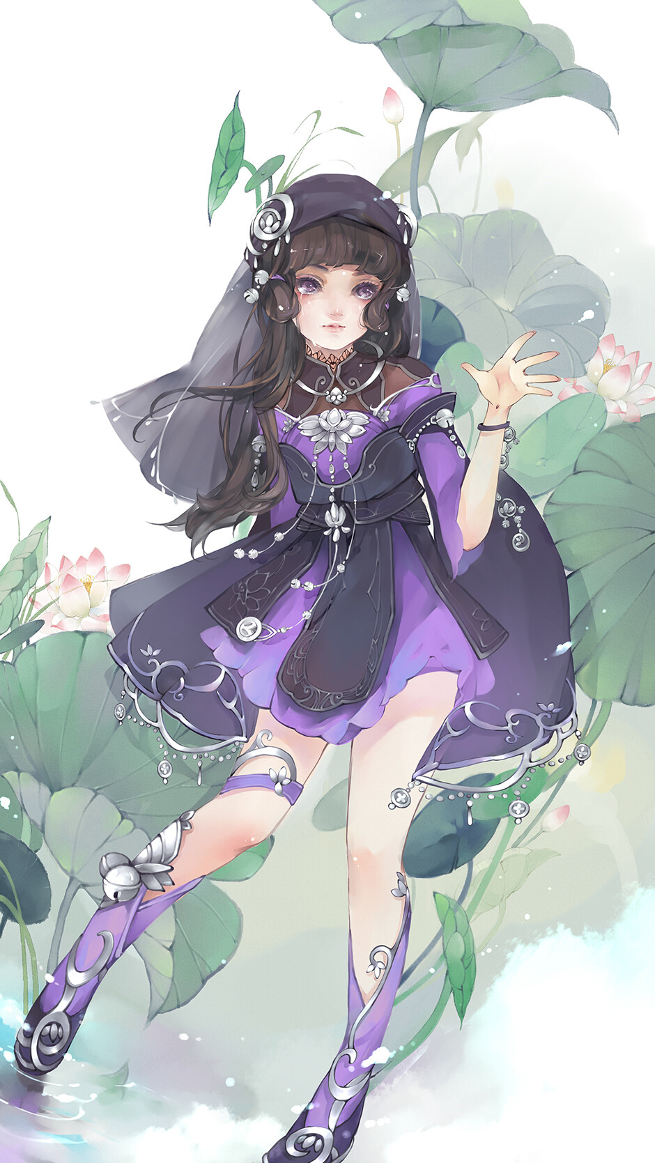 剑网三花萝绘师小婳渣三三