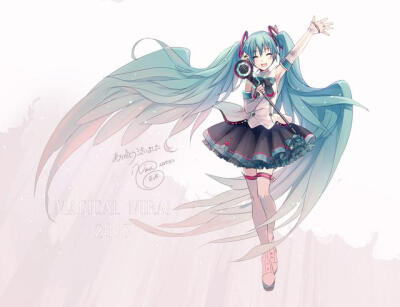 动漫情侣头像初音未来虚拟歌姬Miku巡音镜音双子世界第一的公主殿下v家双马尾动漫美少女樱初音雪初音深海少女骸音