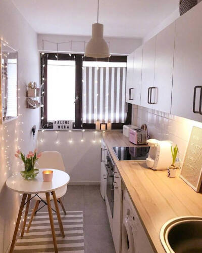 粉白色系的家装风格，少女心满满~ ​