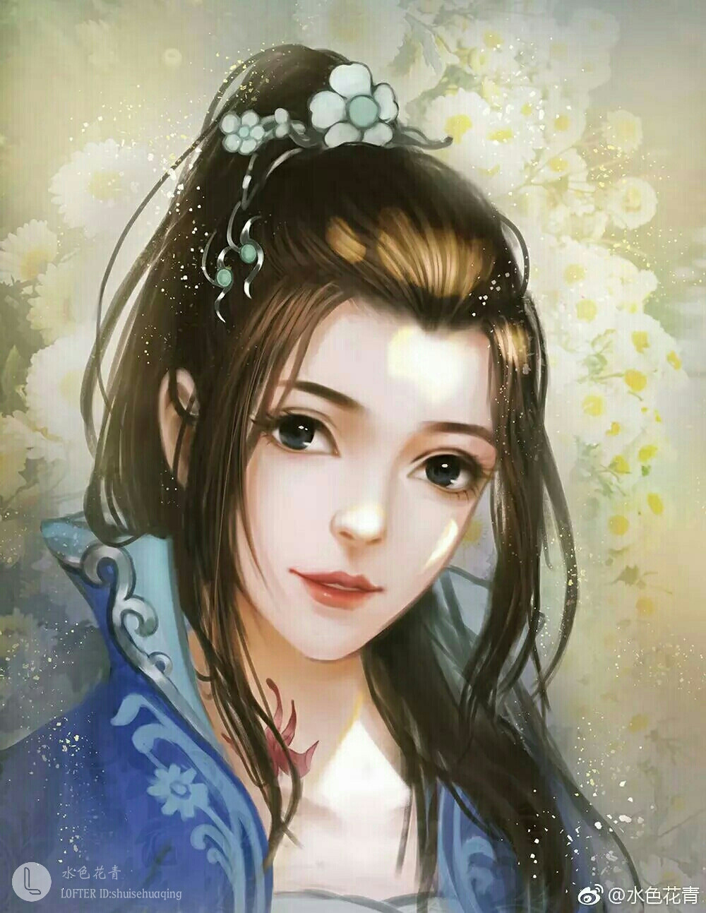 画江湖之灵主·燕凌姣画师:水色花青 - 堆糖,美图壁纸兴趣社区