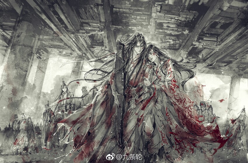 画师@九条轮 魔道祖师 忘羡