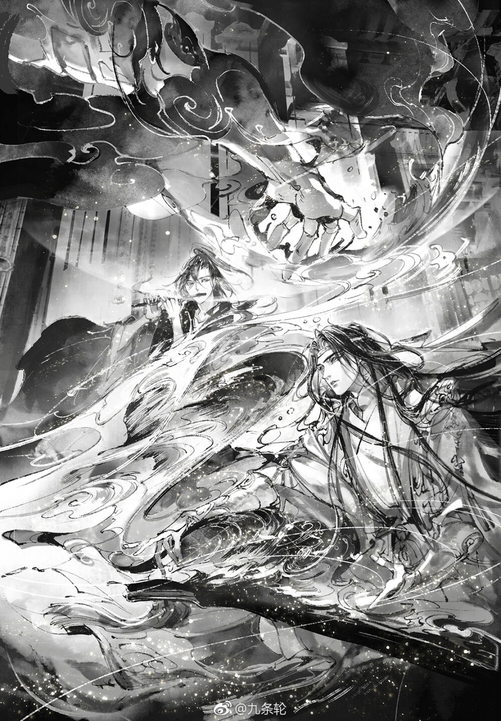 画师@九条轮 魔道祖师 忘羡