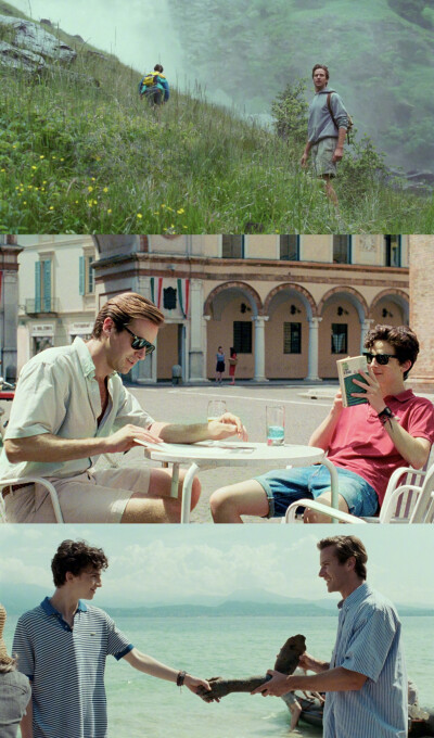 Call me by your name . ​