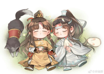 画师@麻雀酥 魔道祖师 追凌