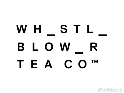 Whistle Blower茶包装设计。#求是爱设计# ​