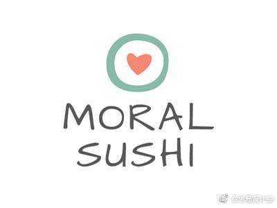 寿司餐厅logo设计。#求是爱设计# ​